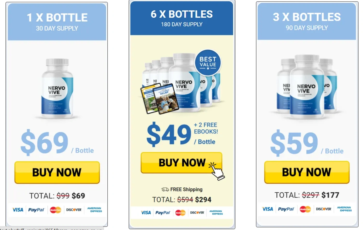 Buy Nervezen Blood Sugar Support Supplement Official Pricing Packages